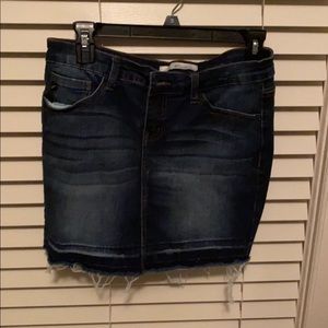 Jean skirt